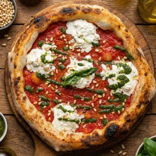 Pizza Genovesa (33 cm.)