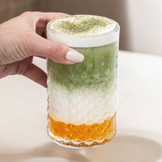 Iced mango matcha