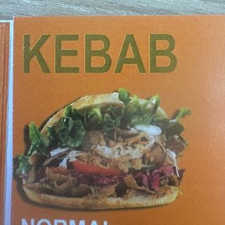 Menu kebab con Queso 