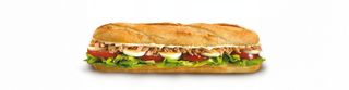 Bocadillo vegetal de atún