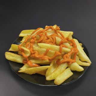 RACION Patatas Dip con salsa