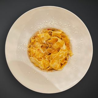 PAPPARDELLE a la Carbonara