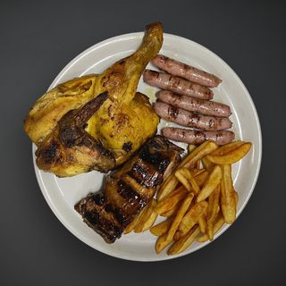 Parrillada de carnes A LA brasa