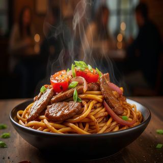 Tallarín saltado