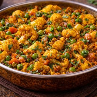 Cauliflower bhaji