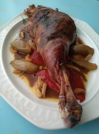 Garron de cordero
