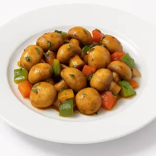 Champiñones al ajo