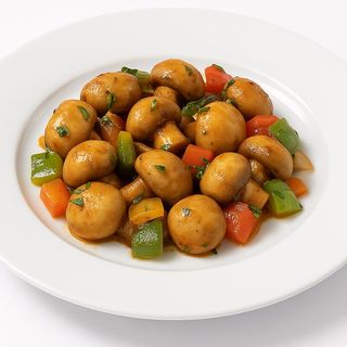 Champiñones al ajo