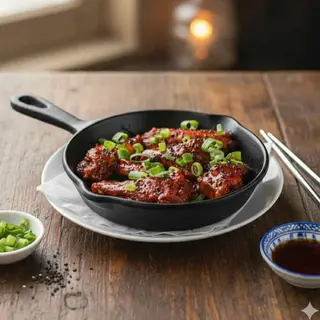 Alitas De Pollo Estilo Thai (6 unidades)