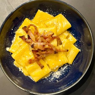 Paccheri carbonara