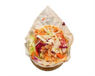 Kebab especial con queso