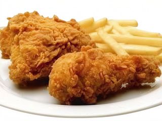 Pollo broster 3 piezas con 1 patatas y 1 refresco