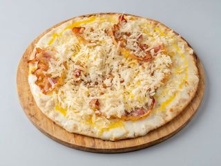 Pizze Bianche Carbonara