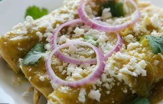 Enchiladas Verdes