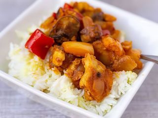 Mix Vegetable Con Curry