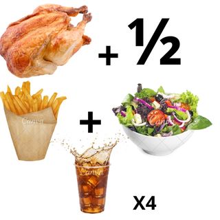 Combo familiar (4-5 personas)