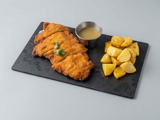 Milanesa de pollo