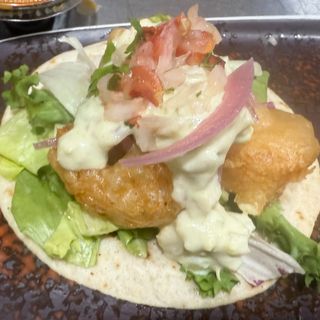 Taco mariscada