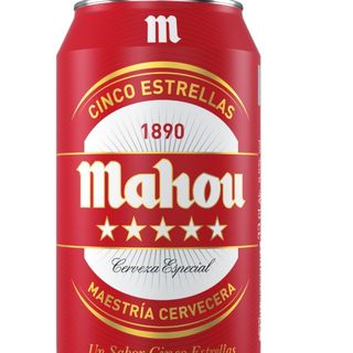 Cerveza Mahou  5 Estrellas