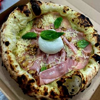 Burrata y pistacho sin gluten