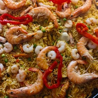 Paella de marisco