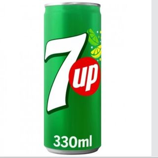 Seven up lata de 330 ml.