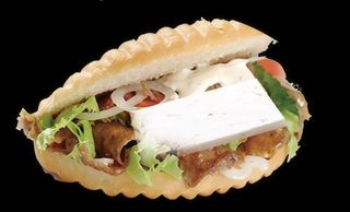 Pita de queso cabra