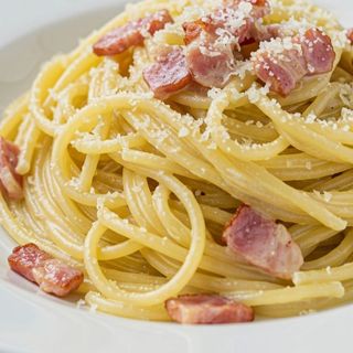 Espaguetis carbonara 