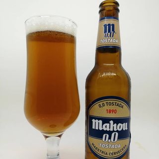 Mahou 0,0  tostada