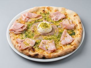 Pizza Mortadella E Pistacchio