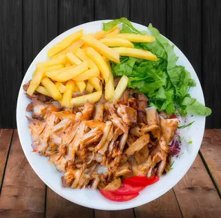 Plato Kebab De Pollo