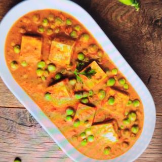 Mattar paneer