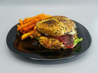 Hamburguesa de la casa