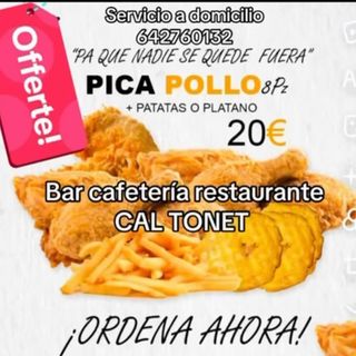 PICA POLLO AL ESTILO JOA
