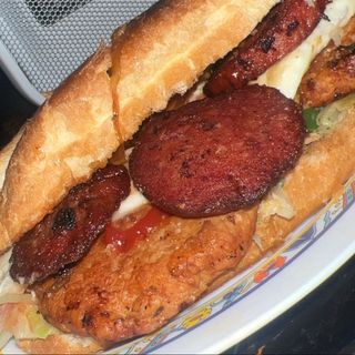 Chimi de hamburguesa de res