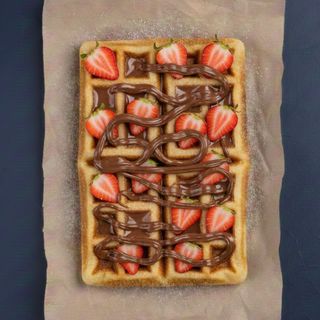 Waffle con Fresa & Nutella®