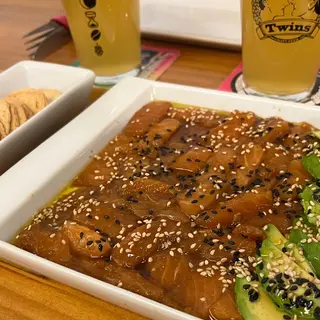 Salmón marinado