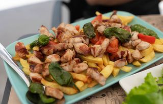 Raxo Con Patatas