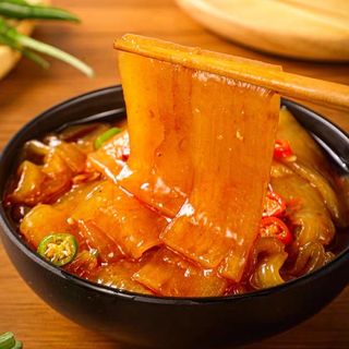 fideos chiclosos de batata 