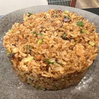 arroz frito con sultido de setas