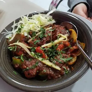 garlic chilly chikan 