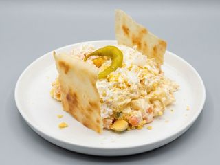 Ensaladilla rusa de gambas