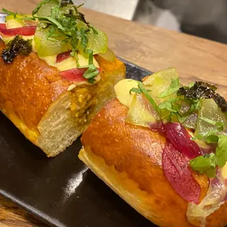 Brioche de steak tartare