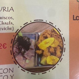 Jalea mixta y ceviche pescado