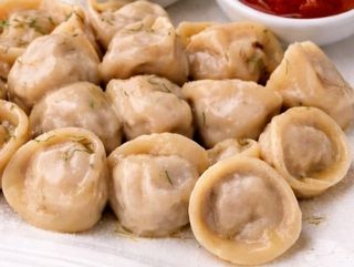 Pelmeni con carne de pavo