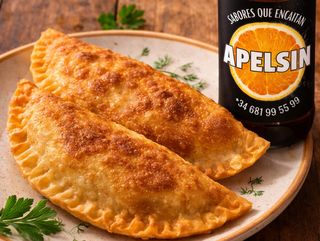 Chebureki caseros de carne y cerveza