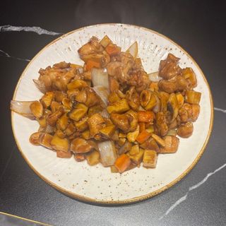 64-Pollo con almendras