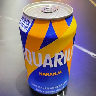 Aquarius Naranja lata 330ml.