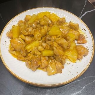 66-pollo con piña