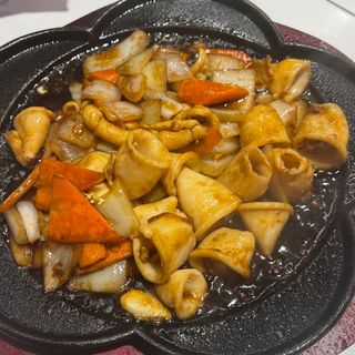 45-chipirones en fuete quemada